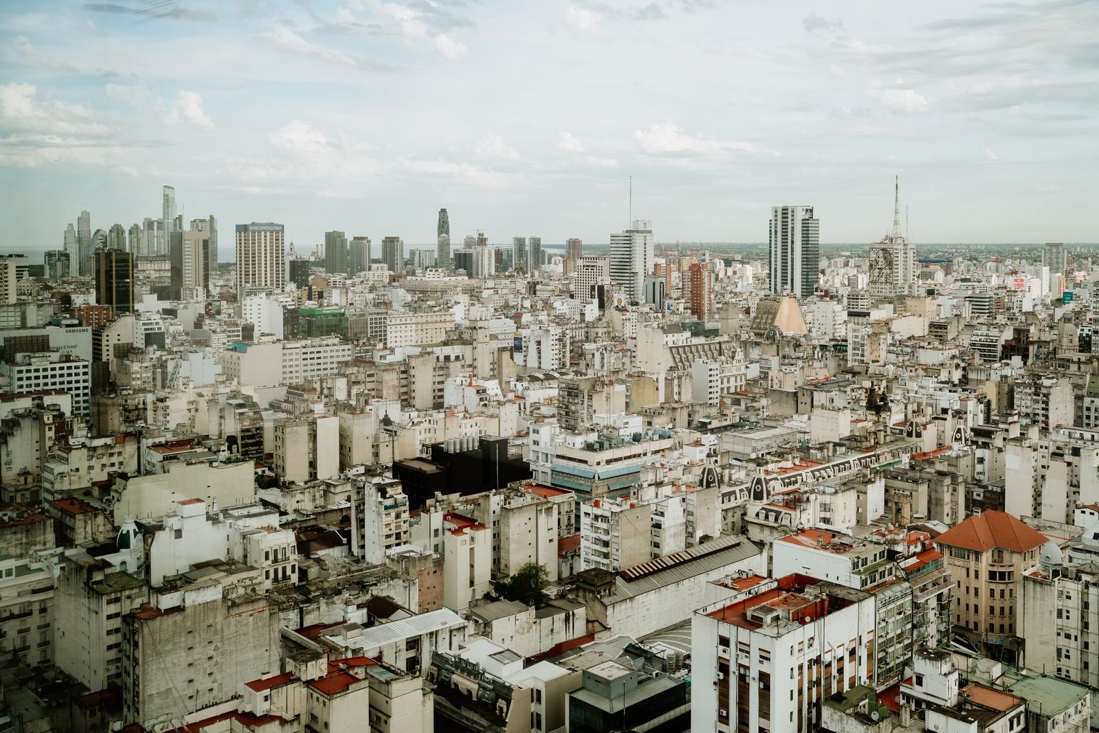 Aerial skyline